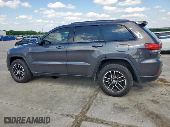 2018 Jeep Grand Cherokee Trailhawk with VIN 1C4RJFLG7JC467934, listed as a Copart auction lot 56193335 with 57,578 mi miles and Salvage title. Bid and sale history available at DreamBid. Image 2.