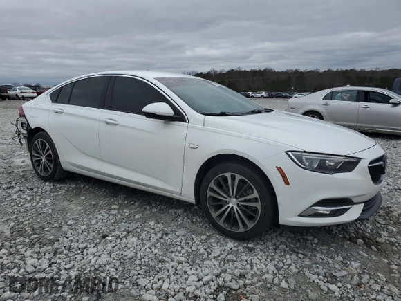 2018 Buick Regal with VIN W04GN6SX0J1100599, listed as a Copart auction lot 41698515 with 93,006 mi miles and Salvage Title. Bid and sale history available at DreamBid. Image 4.
