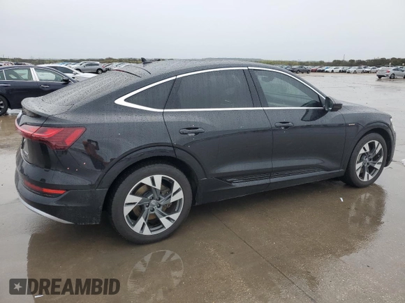2020 Audi e-tron Sportback Premium Plus z VIN WA12ABGE3LB035458, wystawiony jako Copart lot #80768364 z przebiegiem 22 823 mil mil oraz Szkoda całkowita • Salvage title. Historia ofert i sprzedaży dostępna na DreamBid. Obrazek 3.