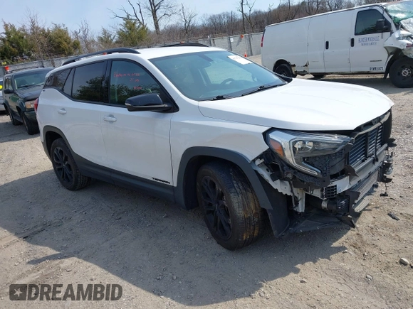 2019 GMC Terrain SLT z VIN 3GKALPEX7KL357440, wystawiony jako IAAI lot #41787110 z przebiegiem 108 477 mil mil oraz . Historia ofert i sprzedaży dostępna na DreamBid. Obrazek 1.