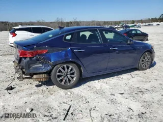 2019 Kia Optima LX with VIN 5XXGT4L36KG355209, listed as a Copart auction lot 46550065 with 155,830 mi miles and Salvage Title. Bid and sale history available at carsss.com. Image 3.