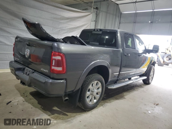 2024 Ram 2500 Limited with VIN 3C6UR5SL5RG345147, listed as a Copart auction lot 57266705 with 4,602 mi miles and Salvage title. Bid and sale history available at DreamBid. Image 3.