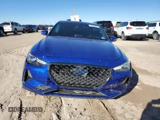 2020 Genesis G70 3.3T with VIN KMTG34LE8LU049126, listed as a Copart auction lot 79768854 with 47,158 mi miles and Salvage Title. Bid and sale history available at DreamBid. Image 5.