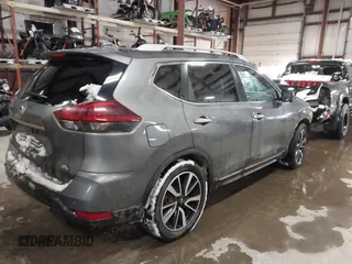 2019 Nissan Rogue SL with VIN 5N1AT2MT1KC775867, listed as a IAAI auction lot 41154065 with 127,465 mi miles and . Bid and sale history available at DreamBid. Image 4.