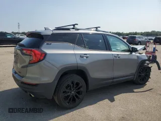 2020 GMC Terrain SLT with VIN 3GKALVEX5LL274496, listed as a Copart auction lot 63925475 with 117,439 mi miles and Salvage title. Bid and sale history available at DreamBid. Image 3.