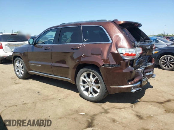 2015 Jeep Grand Cherokee Summit with VIN 1C4RJFJG1FC136762, listed as a Copart auction lot 63008635 with 89,871 mi miles and Clean title. Bid and sale history available at DreamBid. Image 2.