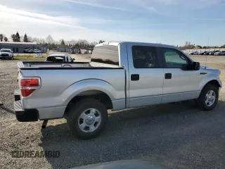 2012 Ford F-150 XL with VIN 1FTEW1CM6CFB95371, listed as a Copart auction lot 49533225 with 137,582 mi miles and Salvage Title. Bid and sale history available at carsss.com. Image 3.