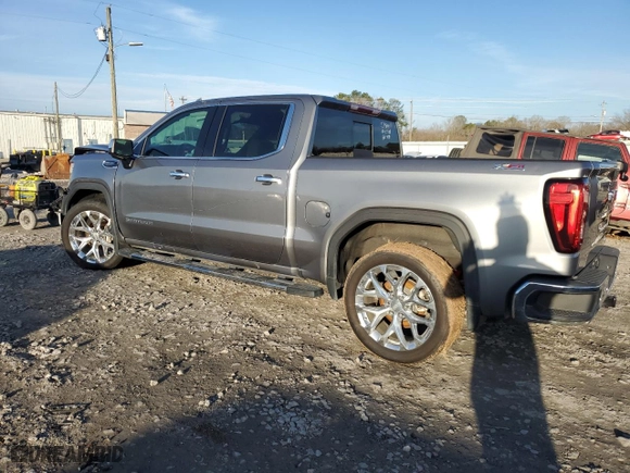 2020 GMC Sierra 1500 SLT with VIN 3GTU9DED0LG135313, listed as a Copart auction lot 81136554 with 71,702 mi miles and Salvage Title. Bid and sale history available at carsss.com. Image 2.