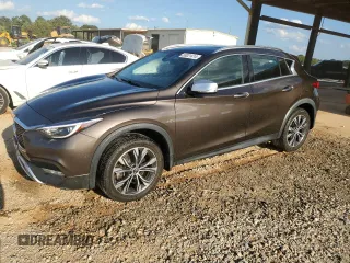 2018 Infiniti QX30 Premium with VIN SJKCH5CR5JA049653, listed as a Copart auction lot 68021414 with 73,898 mi miles and Salvage Title. Bid and sale history available at carsss.com. Image 1.