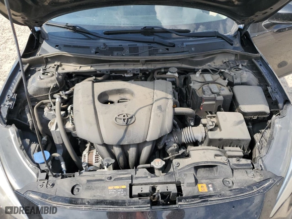 2019 Toyota Yaris Sedan L with VIN 3MYDLBYVXKY521550, listed as a Copart auction lot 61929254 with 47,974 mi miles and Salvage Title. Bid and sale history available at carsss.com. Image 12.