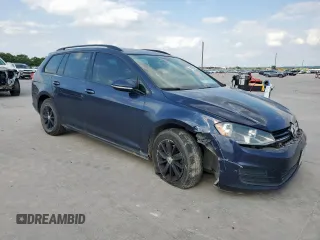 2016 Volkswagen Golf SportWagen TSI S with VIN 3VWC17AU8GM508404, listed as a Copart auction lot 54936095 with 122,481 mi miles and Salvage Title. Bid and sale history available at carsss.com. Image 4.