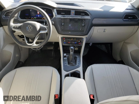 2023 Volkswagen Tiguan SE with VIN 3VVNB7AX4PM024346, listed as a Copart auction lot 80693914 with 18,241 mi miles and Salvage title. Bid and sale history available at DreamBid. Image 8.