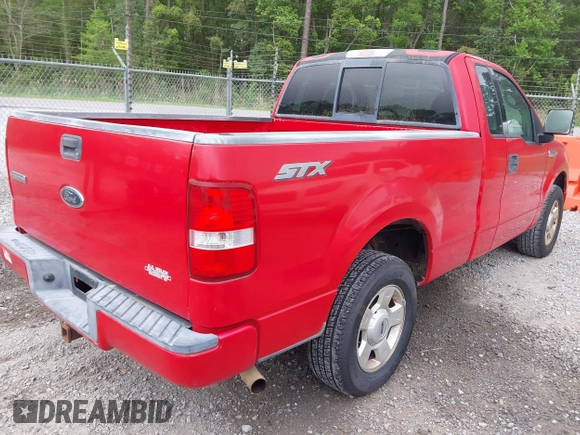 2004 Ford F-150 XL with VIN 1FTRF12W44NB63112, listed as a IAAI auction lot 41945087 with 1 mi miles. Bid and sale history available at carsss.com. Image 4.