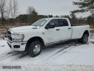 2024 Ram 3500 Big Horn with VIN 3C63RRHL1RG241216, listed as a Copart auction lot 42715295 with 18,030 mi miles and Salvage Title. Bid and sale history available at carsss.com. Image 1.