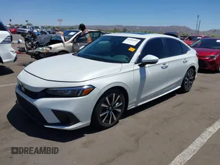 2024 Honda Civic EX z VIN 2HGFE1F70RH320192, wystawiony jako IAAI lot #42282169 z przebiegiem 11 136 mil mil oraz . Historia ofert i sprzedaży dostępna na DreamBid. Obrazek 2.