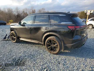 2025 Infiniti QX60 Luxe с VIN 5N1AL1FS4SC335155, выставлен на аукционе Copart как лот 85794674 с пробегом 1 278 миль миль и Списание • Salvage title. История ставок и продаж доступна на DreamBid. Изображение 2.