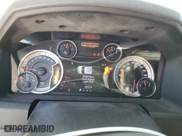 2016 Ram 1500 Big Horn with VIN 3C6RR7LT1GG225858, listed as a Copart auction lot 61234805 with 84,012 mi miles and Salvage title. Bid and sale history available at DreamBid. Image 9.