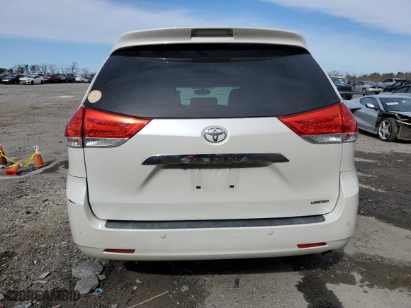 2012 Toyota Sienna XLE AAS with VIN 5TDYK3DC6CS229352, listed as a Copart auction lot 48439875 with 189,944 mi miles and Salvage Title. Bid and sale history available at carsss.com. Image 6.