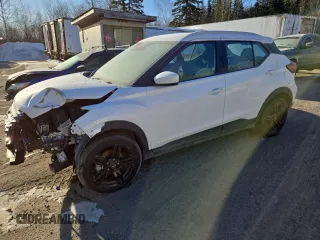 2024 Nissan Kicks SV z VIN 3N1CP5CV1RL588880, wystawiony jako Copart lot #48939905 z przebiegiem 9 393 mil mil oraz Szkoda całkowita • Salvage title. Historia ofert i sprzedaży dostępna na DreamBid. Obrazek 1.