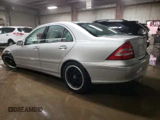 2005 Mercedes-Benz C 240 with VIN WDBRF81J65F678895, listed as a Copart auction lot 48112075 with 71,060 mi miles and Salvage Title. Bid and sale history available at DreamBid. Image 2.