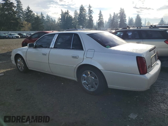 2002 Cadillac DeVille DTS with VIN 1G6KF57972U298182, listed as a Copart auction lot 80925674 with 89,416 mi miles and Salvage Title. Bid and sale history available at carsss.com. Image 2.