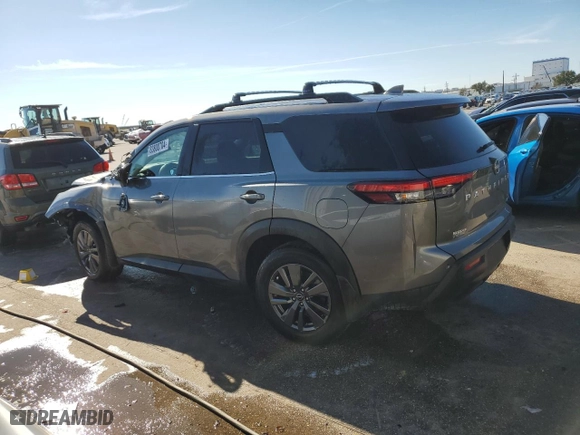 2024 Nissan Pathfinder SV with VIN 5N1DR3BA5RC269648, listed as a Copart auction lot 83800704 with 0 mi miles and Salvage Title. Bid and sale history available at carsss.com. Image 2.