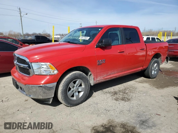 2021 Ram 1500 SLT z VIN 1C6RR7LG2MS532656, wystawiony jako Copart lot #49873565 z przebiegiem 89 865 mil mil oraz Szkoda całkowita • Salvage title. Historia ofert i sprzedaży dostępna na DreamBid. Obrazek 1.