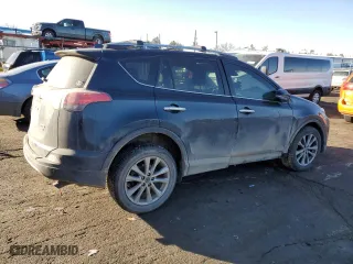 2017 Toyota RAV4 Limited with VIN 2T3DFREV1HW576163, listed as a Copart auction lot 43960005 with 79,342 mi miles and Salvage Title. Bid and sale history available at carsss.com. Image 3.