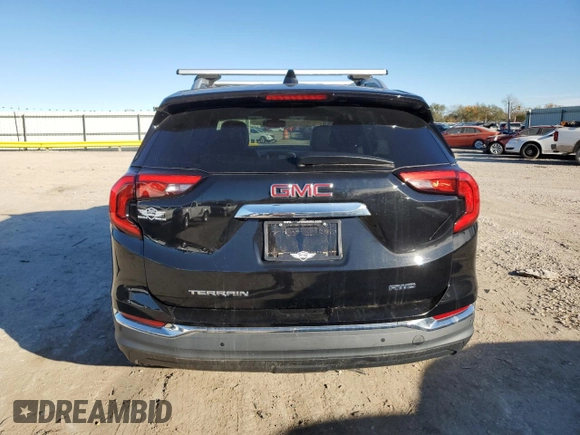 2018 GMC Terrain SLT with VIN 3GKALVEV5JL330917, listed as a Copart auction lot 81642254 with 78,852 mi miles and Salvage Title. Bid and sale history available at carsss.com. Image 6.