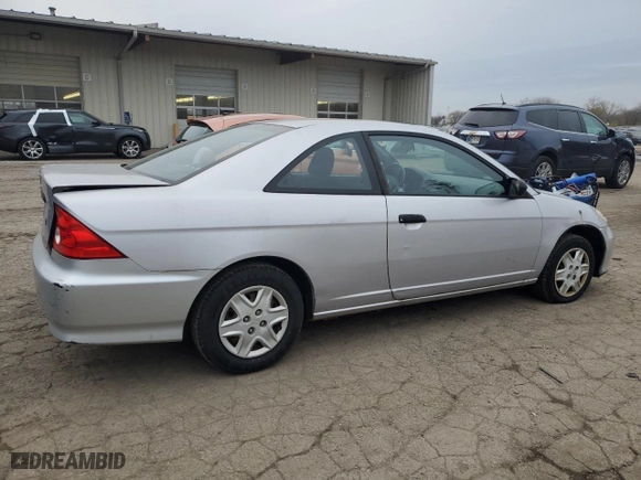 2004 Honda Civic VP with VIN 1HGEM22164L028175, listed as a Copart auction lot 82319144 with 131,454 mi miles and Clean Title. Bid and sale history available at carsss.com. Image 3.