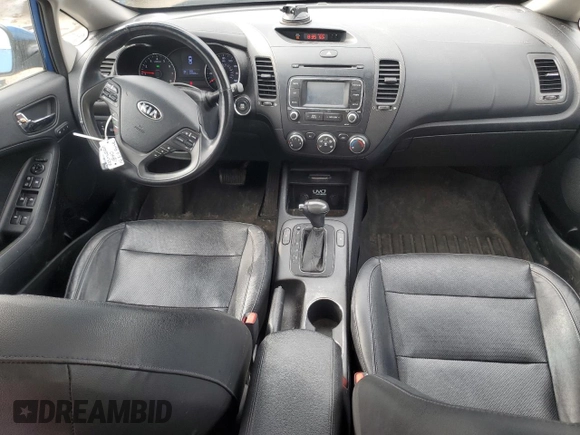2014 Kia Forte EX with VIN KNAFZ4A89E5202094, listed as a Copart auction lot 52289655 with 57,566 mi miles and Clean Title. Bid and sale history available at carsss.com. Image 8.