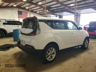 2022 Kia Soul LX with VIN KNDJ23AU6N7158570, listed as a Copart auction lot 48503525 with 57,199 mi miles and Salvage Title. Bid and sale history available at DreamBid. Image 3.