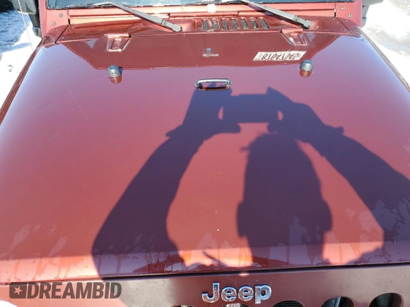 2008 Jeep Wrangler Unlimited Sahara with VIN 1J4GA59158L626362, listed as a Copart auction lot 87647045 with 179,547 mi miles and Non repairable. Bid and sale history available at DreamBid. Image 11.