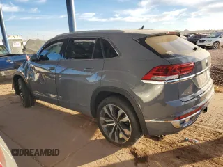 2022 Volkswagen Atlas SEL Premium R-Line with VIN 1V2FE2CA3NC231068, listed as a Copart auction lot 87459184 with Not provided miles and Salvage title. Bid and sale history available at DreamBid. Image 2.