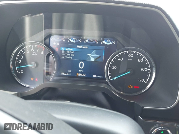 2023 Ford F-150 XL with VIN 1FTFW1E50PKF03531, listed as a IAAI auction lot 42151884 with 15,392 mi miles and . Bid and sale history available at DreamBid. Image 7.