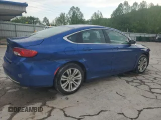 2015 Chrysler 200 Limited with VIN 1C3CCCAB9FN583805, listed as a Copart auction lot 57056495 with 132,445 mi miles and Salvage title. Bid and sale history available at DreamBid. Image 3.