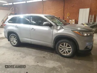 2015 Toyota Highlander LE z VIN 5TDBKRFHXFS217825, wystawiony jako Copart lot #57860765 z przebiegiem 221 930 mil mil oraz Szkoda całkowita • Salvage title. Historia ofert i sprzedaży dostępna na DreamBid. Obrazek 4.