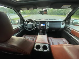 2014 Ford Expedition King Ranch с VIN 1FMJU1J55EEF08737, выставлен на аукционе Copart как лот 65369095 с пробегом 122 137 миль миль и Чистый • Clean title. История ставок и продаж доступна на DreamBid. Изображение 9.