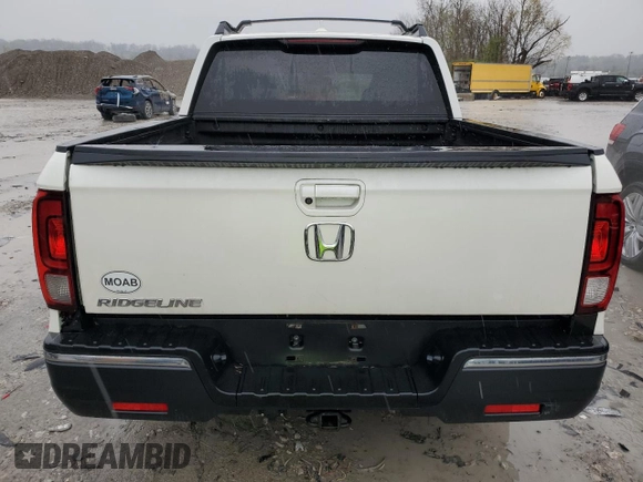2017 Honda Ridgeline RTL-T with VIN 5FPYK2F68HB008114, listed as a Copart auction lot 51349455 with 146,058 mi miles and Salvage title. Bid and sale history available at DreamBid. Image 6.