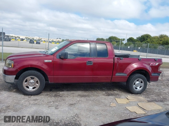 2005 Ford F-150 XLT with VIN 1FTPX02575KD61062, listed as a IAAI auction lot 41652446 with 1 mi miles. Bid and sale history available at carsss.com. Image 14.