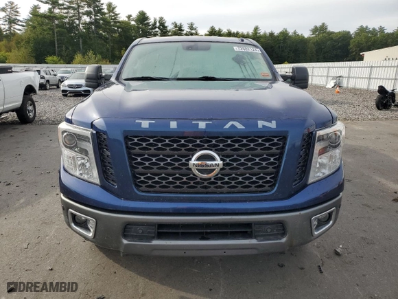 2017 Nissan Titan XD PRO-4X with VIN 1N6BA1F41HN567531, listed as a Copart auction lot 72682124 with 140,134 mi miles and Salvage Title. Bid and sale history available at carsss.com. Image 5.