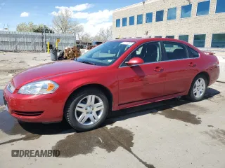 2013 Chevrolet Impala LT with VIN 2G1WB5E3XD1160961, listed as a Copart auction lot 53717505 with 159,750 mi miles and Salvage Title. Bid and sale history available at DreamBid. Image 1.