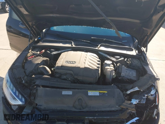 2022 Audi A4 S line Premium Plus with VIN WAUEAAF4XNA008656, listed as a IAAI auction lot 41754921 with 78,118 mi miles and . Bid and sale history available at DreamBid. Image 10.