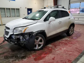 2015 Chevrolet Trax LTZ with VIN 3GNCJTSB5FL240691, listed as a Copart auction lot 43467825 with 140,903 mi miles and Salvage Title. Bid and sale history available at carsss.com. Image 1.