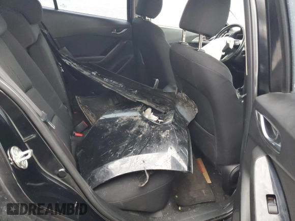 2017 Mazda 3 Touring with VIN JM1BN1L70H1153850, listed as a Copart auction lot 47006105 with Not Provided miles and Salvage Title. Bid and sale history available at carsss.com. Image 10.