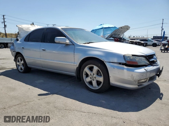 2003 Acura TL Type S w/Navigation System with VIN 19UUA56963A051276, listed as a Copart auction lot 51831895 with 202,952 mi miles and Salvage Title. Bid and sale history available at carsss.com. Image 4.