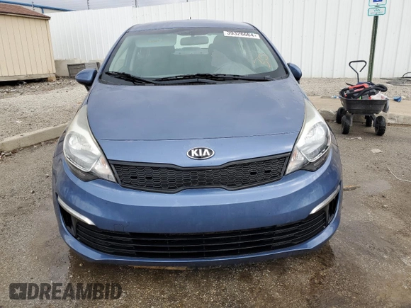 2016 Kia Rio LX with VIN KNADM4A31G6681912, listed as a Copart auction lot 39326664 with 118,230 mi miles and Non Repairable. Bid and sale history available at DreamBid. Image 5.