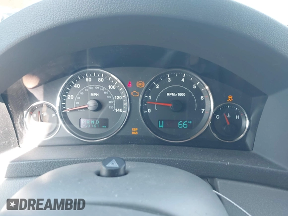 2007 Jeep Grand Cherokee Laredo with VIN 1J8GR48K77C582875, listed as a IAAI auction lot 42061653 with 259,767 mi miles. Bid and sale history available at carsss.com. Image 7.