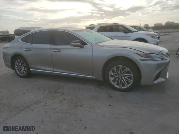 2018 Lexus LS with VIN JTHB51FF3J5003831, listed as a Copart auction lot 44027965 with 74,113 mi miles and Salvage Title. Bid and sale history available at carsss.com. Image 4.