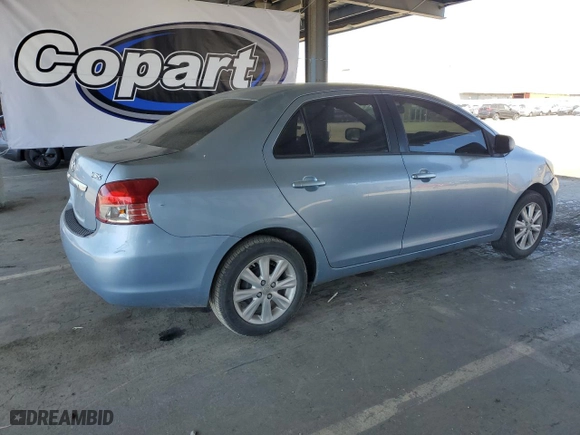 2009 Toyota Yaris with VIN JTDBT903994053624, listed as a Copart auction lot 53906565 with 227,211 mi miles and Salvage Title. Bid and sale history available at carsss.com. Image 3.